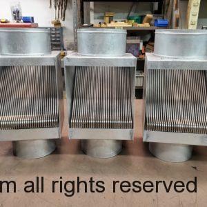 AutoClear Maximus Zinc for 6 inch Round Galvanized Downspouts