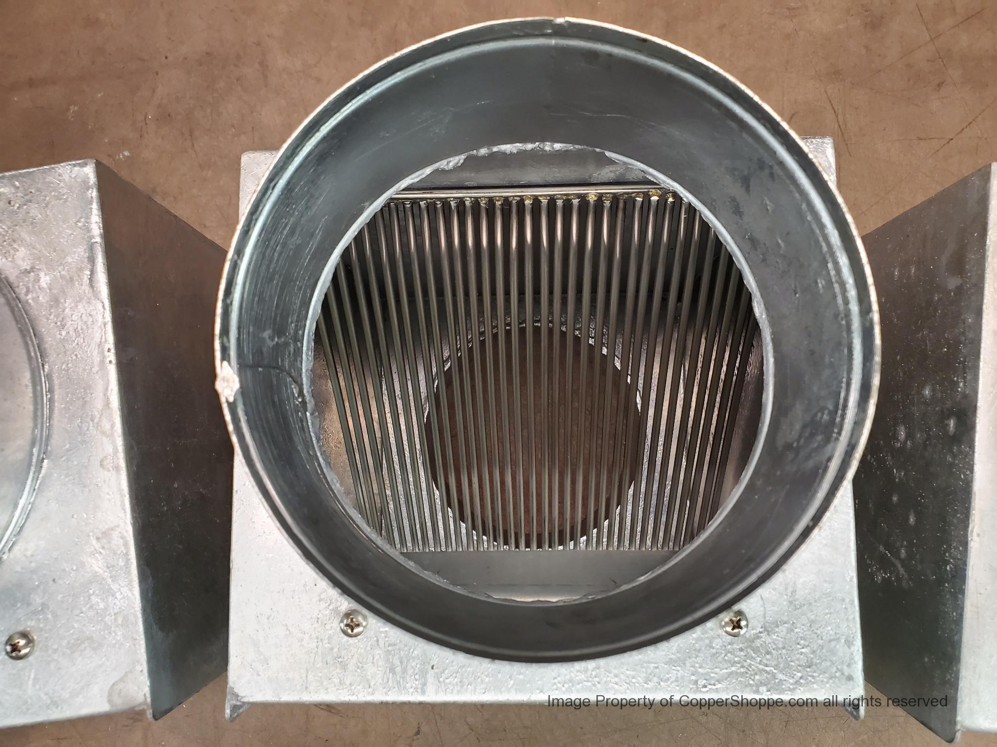 autoclear-maximus-zinc-galvanized-6-inch-round-323-07 AutoClear Maximus Zinc for 6 inch Round Galvanized Downspouts