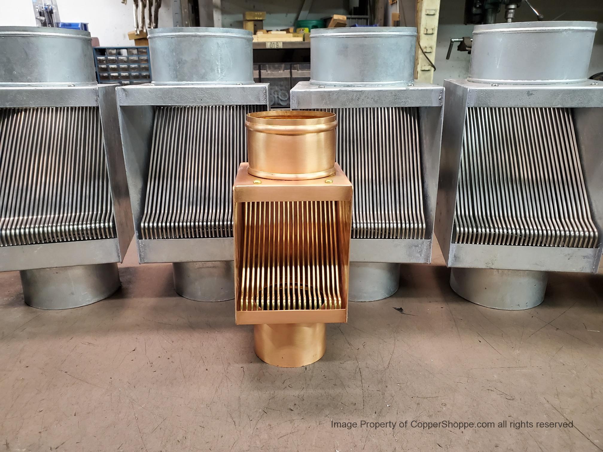 autoclear-maximus-zinc-galvanized-6-inch-round-323-09 AutoClear Maximus Zinc for 6 inch Round Galvanized Downspouts