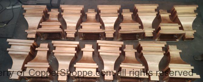 Old World 1 Copper Leader Heads Collector Boxes