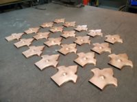 fleur-di-lis-ornamental-decorative-copper-downspout-band-hangers-ears-412-4 Fleur-di-Lis Ornamental Decorative Copper Downspout Band Ears