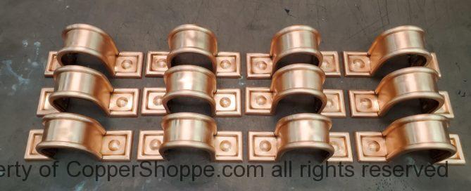 Radmont Radius Ornamental Decorative Copper Downspout Bands