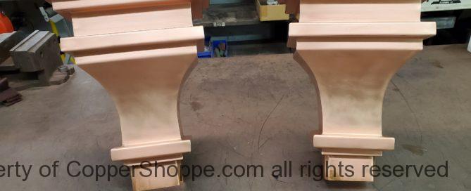 Old World 1 Copper Leader Heads Collector Boxes