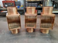 AutoClear I COPPER Series Copper Downspout Leaf and Debris Filters Screens Cleanouts