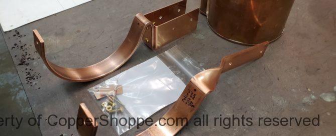 SideRider and HRCU Copper Gutter Brackets