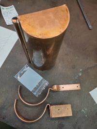 SideRider and HRCU Copper Gutter Brackets