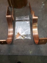 SideRider and HRCU Copper Gutter Brackets