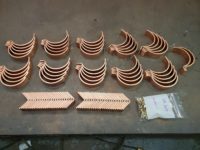 ZAK Copper Downspout Bracket for 4" Round Downspouts
