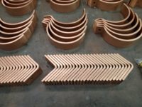 ZAK Copper Downspout Bracket for 4" Round Downspouts