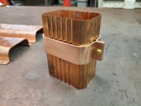 DSBUF Copper Downspout Brackets