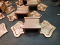 Fleur-de-Lis Ornamental Decorative Copper Downspout Bands Straps