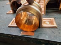 Radmont Radius Ornamental Decorative Copper Downspout Bands Straps