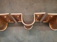 Winthrop Ornamental Copper Downspout Bands Straps Covers