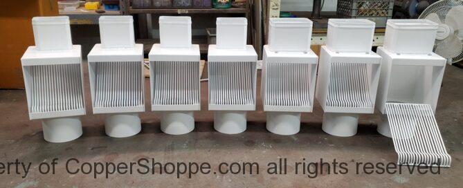 AutoClear I-PCSS Series Downspout Cleanouts Leaf and Debris Diverters Filters