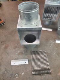 AutoClear I-ZINC Series Leaf and Debris Diverter Downspout Cleanout
