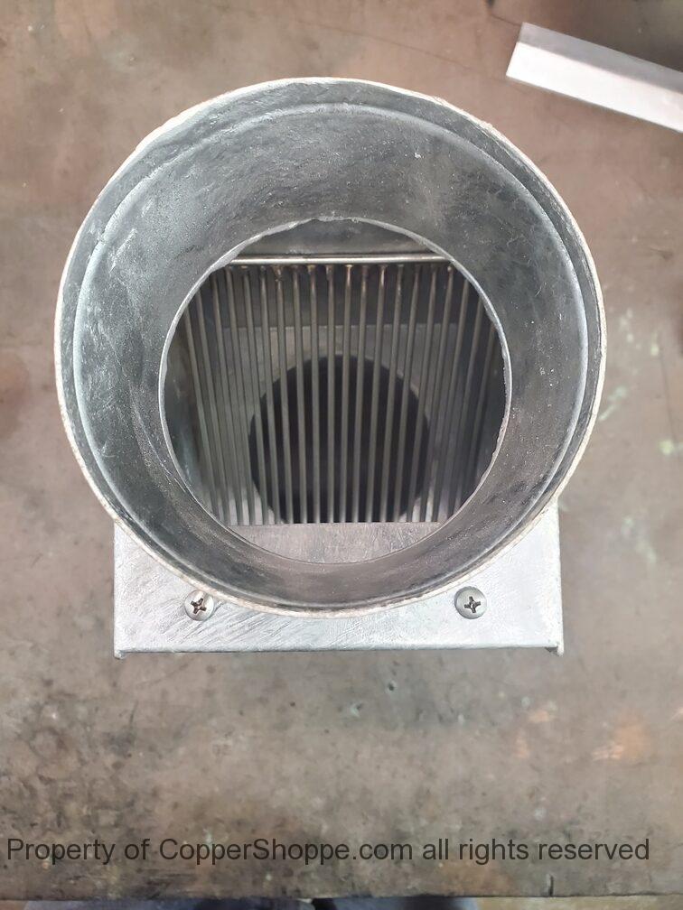 autoclear-i-zinc-coated-steel-4-round-leaf-diverter-debris-cleanout-826-05 AutoClear I-ZINC Series Leaf and Debris Diverter Downspout Cleanout