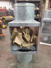 AutoClear I-ZINC Series Leaf and Debris Diverter Downspout Cleanout
