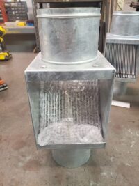 AutoClear I-ZINC Series Leaf and Debris Diverter Downspout Cleanout