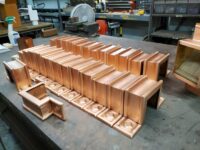 radmont-ornamental-decorative-copper-downspout-bands-straps-custom-depths-11 Radmont Ornamental Decorative Copper Downspout Straps and Custom AutoClear Brasstonian