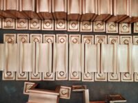 Radmont Ornamental Decorative Copper Downspout Straps and Custom AutoClear Brasstonian
