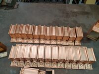 Radmont Ornamental Decorative Copper Downspout Straps and Custom AutoClear Brasstonian