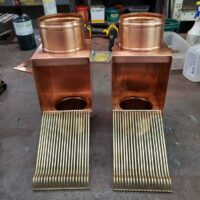 AutoClear 2019 Copper Downspout Leaf and Debris Diverters Filters Screens Cleanouts