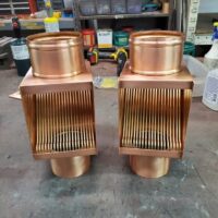 AutoClear 2019 Copper Downspout Leaf and Debris Diverters Filters Screens Cleanouts