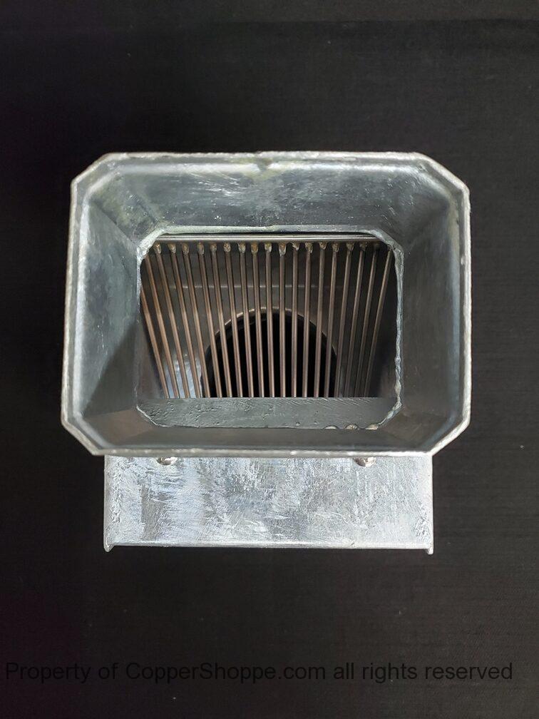 autoclear-i-zinc-series-leaf-debris-diverter-filter-screen-cleanout-96-10 AutoClear I-ZINC Series Leaf and Debris Diverter Downspout Cleanout