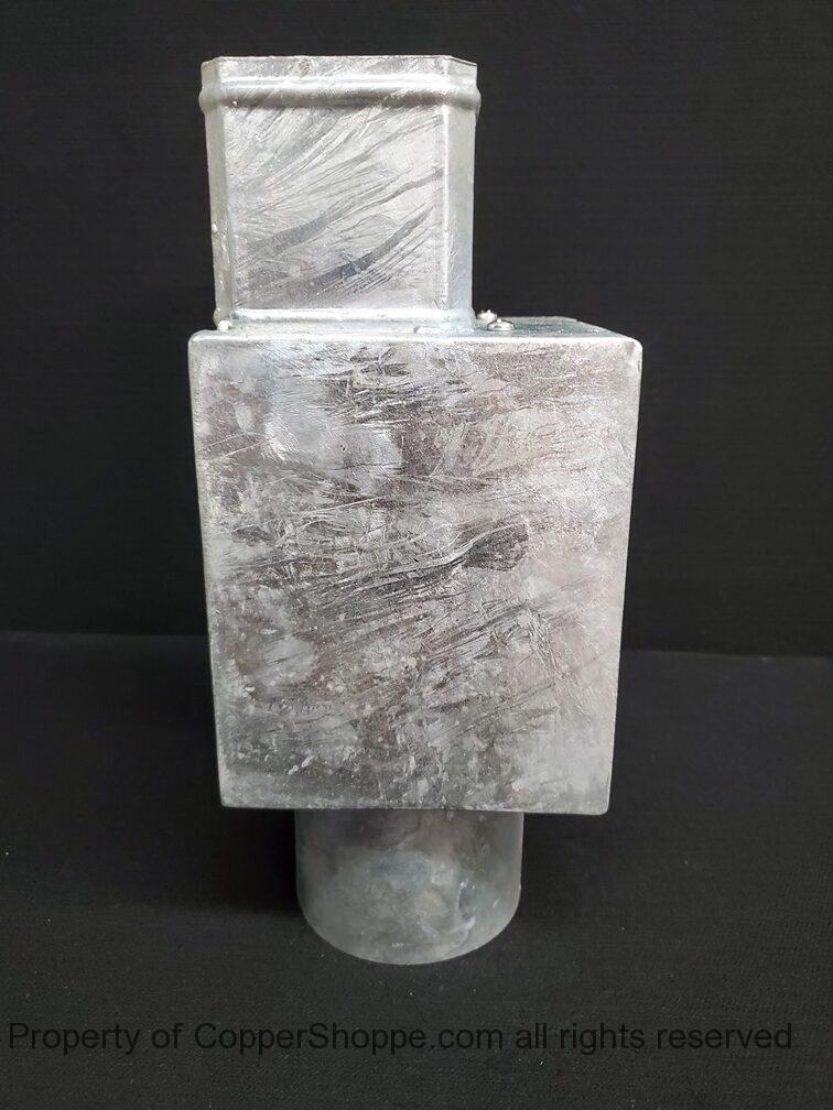 autoclear-i-zinc-series-leaf-debris-diverter-filter-screen-cleanout-96-11 AutoClear I-ZINC Series Leaf and Debris Diverter Downspout Cleanout