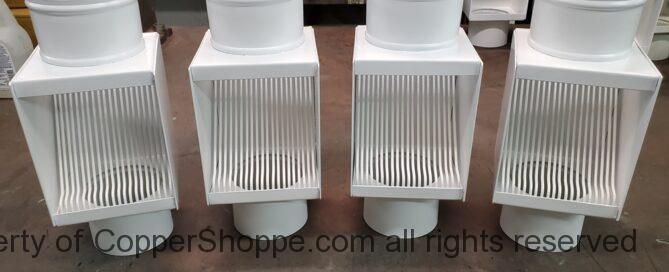 AutoClear I-PCSS Downspout Cleanout Leaf and Debris Diverter Filter Screen Clean Out