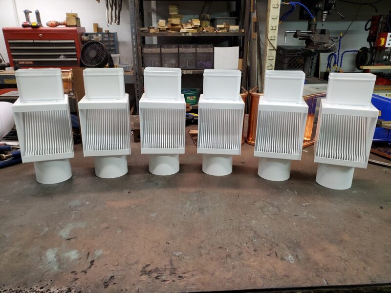 AutoClear PCSS Series Downspout Cleanouts Leaf and Debris Diverters