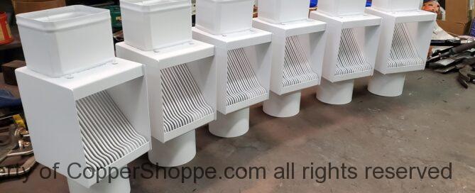 AutoClear PCSS Series Downspout Cleanouts Leaf and Debris Diverters Filters