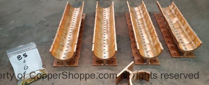 Torres Copper Downspout Brackets for 3" Downspouts