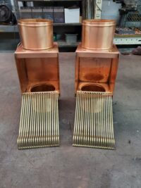 AutoClear I-Copper Downspout Leaf and Debris Diverters Filters
