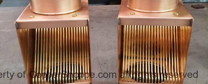 AutoClear I-Copper Downspout Leaf and Debris Diverters Filters