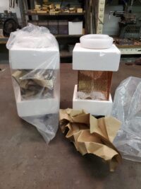 AutoClear I-Copper Downspout Leaf and Debris Diverters Filters