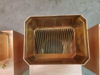 AutoClear I-COPPER Series Downspout Cleanouts Leaf Debris Diverter Filter Screen