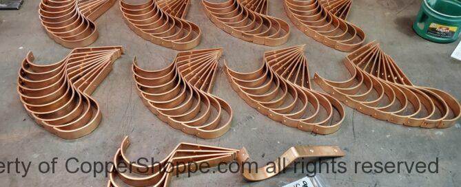 HRRM Copper Gutter Brackets Hangers
