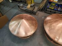 Round Copper Chimney Flue Caps