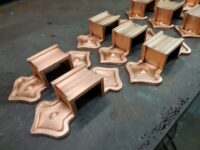 fleur-de-lis-2-ornamental-decorative-copper-downspout-bands-1125-7 Fleur-de-Lis Ornamental Decorative Copper Downspout Bands Straps