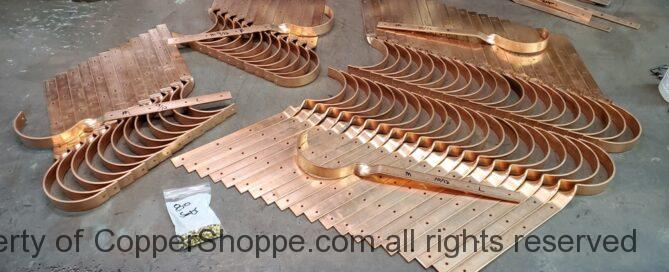 SideRider Copper Gutter Brackets Hangers
