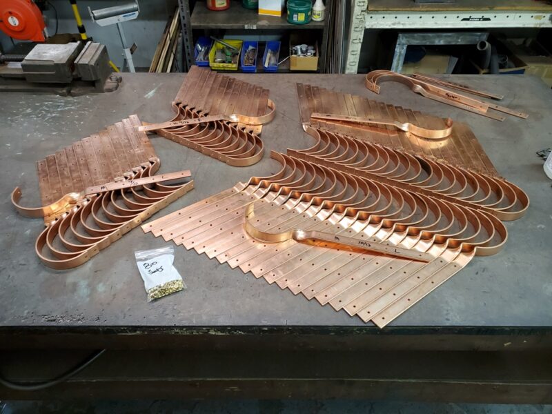 SideRider Copper Gutter Brackets Hangers