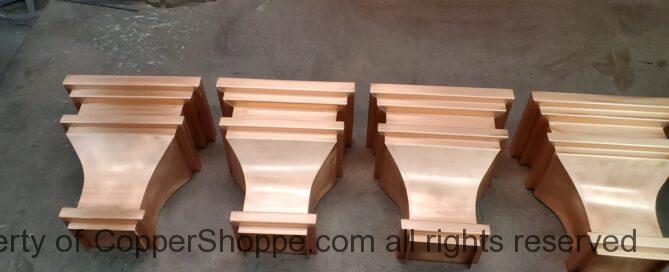 Old World 1 Copper Leader Heads Collector Boxes