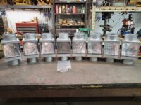 AutoClear Maximus Galvanized Steel Downspout Cleanouts Leaf and Debris Diverters Filters