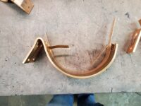 HRCDT Custom Copper Gutter Brackets