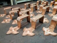 fluer-de-lis-3-custom-ornamental-decorative-downspout-band-strap-08 Fleur-de-Lis 3 Ornamental Decorative Copper Downspout Bands