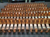 HRU Copper Gutter Brackets for 6 inch Half Round Copper Gutters pt. 3
