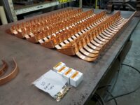 HRU Copper Gutter Brackets for 6 inch Half Round Copper Gutters pt. 3