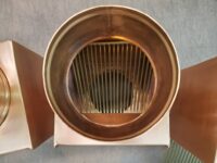 AutoClear I-COPPER Series Downspout Leaf and Debris Diverters Filters Screens with Soldered in Place Diverter Plates