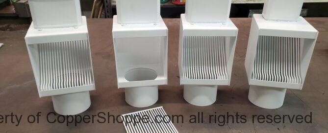 AutoClear I-PCSS Powder Coated Stainless Steel Leaf and Debris Diverters Filters Screens